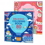 C1S C2S Glossy Coated Paper Kids Book Printing Coloring Cartoon Color Books for sale