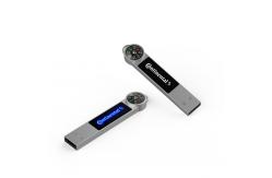 China Personalized Metal/Plastic USB Flash Drive With Custom Logo And Photos supplier