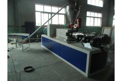 China Twin Screw Extruder With High Quality Mold PVC Plastic Profile Extrusion Line supplier