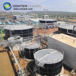 Smooth Steel Sludge Storage Tanks For Sewage Treatment Plant for sale