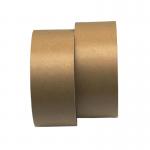 Flatback Custom Kraft Paper Tape Biodegradable Printable Writable Self Adhesive Non Reinforced