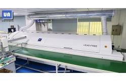 China 11KW 10 Zones SMT Reflow Oven Machine 3632mm Heating Zone supplier
