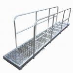 Aluminum Alloy Steel Marine Boarding Ladder Strong Bearing Safety Emergency Boarding Ladder For Boats for sale