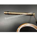 Diameter 10mm Press In Brass Nozzle Coil Heater With Thermocouple And Slot