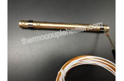 China Diameter 10mm Press In Brass Nozzle Coil Heater With Thermocouple And Slot supplier