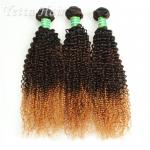 Indian Long Mixed Color Grade 7A  Virgin Hair For Black Woman for sale