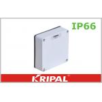 Low Voltage Outdoor Junction Box Enclosure / Small Weatherproof Junction Box for sale