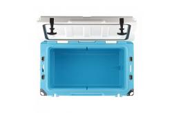 China Roto Molded Travel Cooler Box Thermal LLDPE Plastic Ice Cooler Box supplier