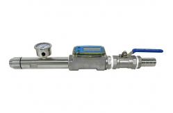 China IEC 60529 IPX6 Hose Nozzle With Digital Flow Meter Ф12.5mm 100L/Min supplier