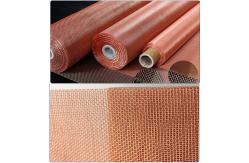 China 1m width Rf Shielding 99.99% Pure Red fine copper mesh supplier