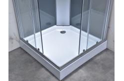 China 1-1.2mm 5mm Glass Shower Enclosures Aluminium Frame supplier