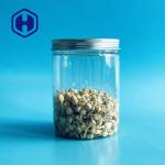Chocolate Candy 17oz 500ml Plastic Pickle Jars Packaging With Screw Top Aluminum Lids for sale