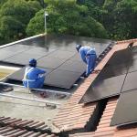 Adjustable PV Bifacial Solar Panels Wind Load No PID Solar Module Rooftop System for sale