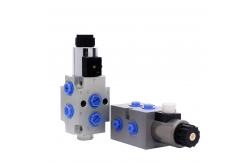 China On Off Solenoid Control Valve 6 Way 2 Position Hydraulic Electric Valve supplier