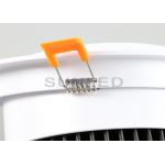 Aluminum Lamp Recessed Cob Downlight IP44 High Brightness Flexible Adjustment