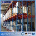 Fast Picking Process Push Back Racking System With Extended Lifespan