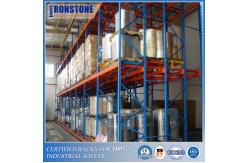 China Fast Picking Process Push Back Racking System With Extended Lifespan supplier