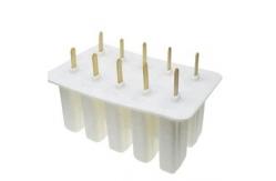 China Handmade Silicone Ice Popsicle Molds Sustainable Ice Cream Pop Molds Customized supplier