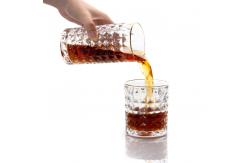 China Unbreakable Heavy Base Modern Drinking Glasses Custom Whiskey Tumbler 150ml-500ml supplier