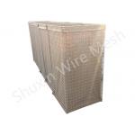 SX - 1 / Military Sand Wall HESCO Protection Barriers With Geotextile Cloth 4.0mm Dia for sale