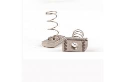 China Stainless Steel Spring Nut Channel Nuts With Long Spring supplier