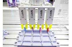China SLG Indirect Drive Gripper Showing The Gripping Of Ampules & Batteries supplier