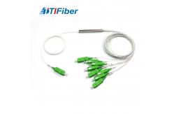 China 1x2 1x4 1x8 1x16 1x32 1x64 Optical PLC Splitter Communication Use supplier
