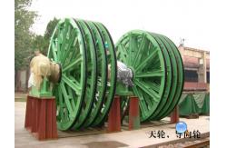 China Hoist Wheel Wire Guide Castings And Forgings Rope Pulley Head Sheave supplier