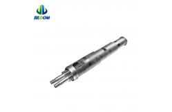 China Wear Resistant Conical Twin Screw And Barrel For PVC WPC TPE / TPU supplier
