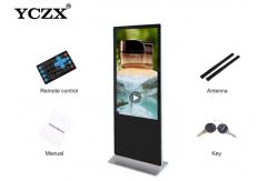 China Ultra Thin Advertising Display 4k Floor Standing Digital Signage supplier