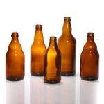Customized Glass Brewing Bottles 650ml 1000ml 12 Oz Amber Beer Bottles