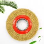 Cylinder Roller Crimped Twist Knotted Steel Wire Brush High Speed for sale