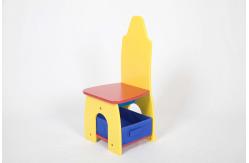 China W60*D44.5*H47.5CM Children Wooden Desk With 2 Chairs supplier