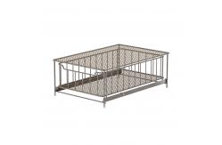 China Keep Kitchen Tidy With Rectangular Under Sink Organizer Sliding Storage Basket supplier