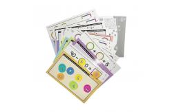 China Custom Size Design Small Removable Stickers Erasable Reusable Stickers DIY supplier
