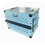 Custom Medium Aluminum Folding Dog Kennel Box Collpasible 30 Inch