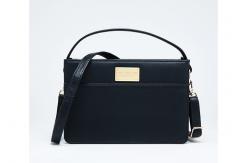 China Khaki Small Crossbody Bag Fashion Design , Pu Leather Ladies Shoulder Bags supplier