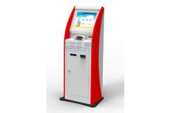 China Cold rolled steel Self Payment Kiosk With A4 Printer And Card Reader supplier