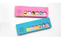China Custom Mold Note Shaped Baby Music Book , Interactive Sound Books supplier