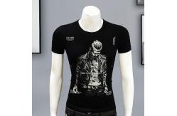 China Breathable Embroidered All Over Print T Shirts Digital Printed Pattern for Summer supplier