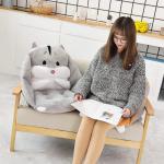 Smooth Feeling One Piece Seat Cushion Cartoon Style Easy Carrying 75 * 60CM for sale
