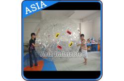 China 1.0mm  Transparent PVC Inflatable Zorb Ball Human Hamster Ball supplier