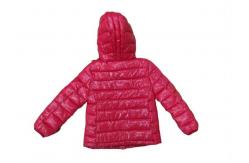 China Girls Short Puffa Jacket Childrens Puffa Coats Polyester Lining supplier