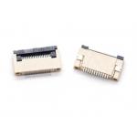 0.5 mm pitch connector  FPC Connector types, with LCP, White, Flammability Rating(UL94V-0) for sale