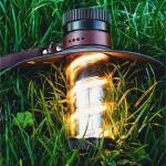Black LED Camping Light Outdoor Waterproof FOR Tent Camping Flashlight Lantern
