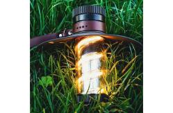 China Black LED Camping Light Outdoor Waterproof FOR Tent Camping Flashlight Lantern supplier