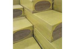 China Thermal Insulation Rock Wool Board Basalt Fiber Slab 50mm Fireproof supplier