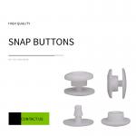 10mm Round Head Resin Snap Button For Face Shields for sale