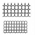 Anti Tank Barrier Wire Mesh Tank Track Wrapping Wire Mesh Tank Obstacle Security Mesh for sale