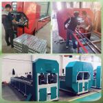 50Hz APESP-100 Electric Square Pipe Punching Machine With PLC Control Punching for sale